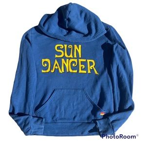 Aviator Nation Sundancer RARE hoodie sunburst design. Small